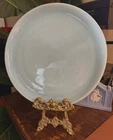 Vintage Fire King Delphite / Turquoise (1) 10" Dinner Plate MINT 5 Available