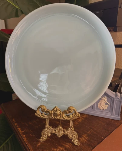 Vintage Fire King Delphite / Turquoise (1) 10" Dinner Plate MINT 5 Available