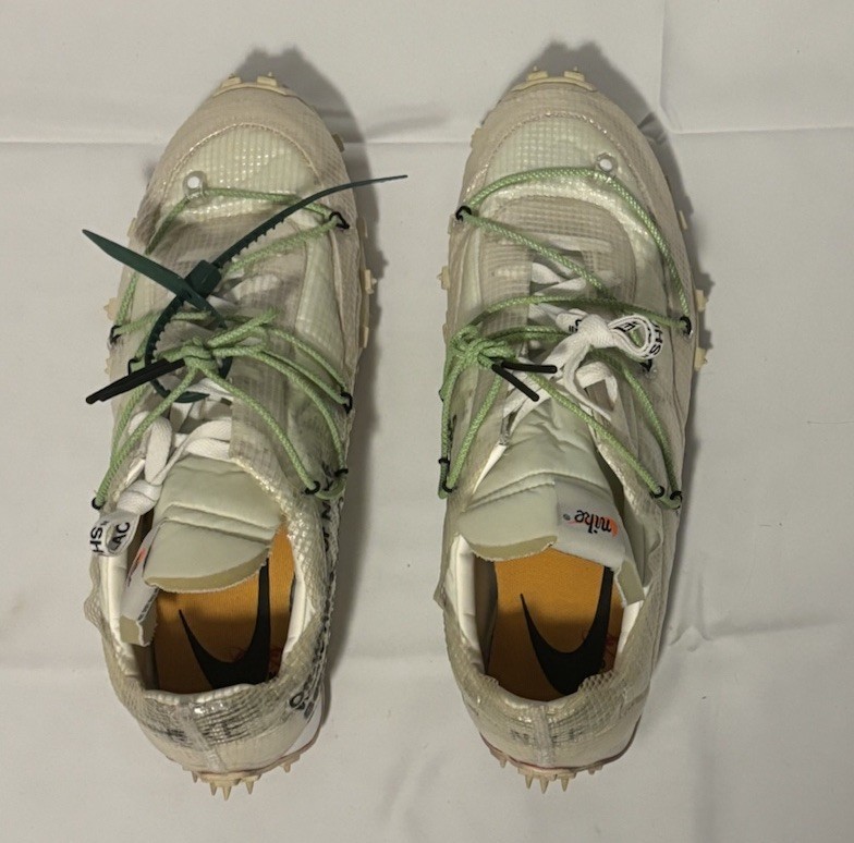 Nike x Off-White Waffle Racer SP Electric Green Men display picture 2