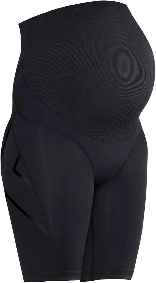 Short De Compression 2XU Pre-Natal, Femme, Noir, Taille XS, Neuf Avec étiquettes