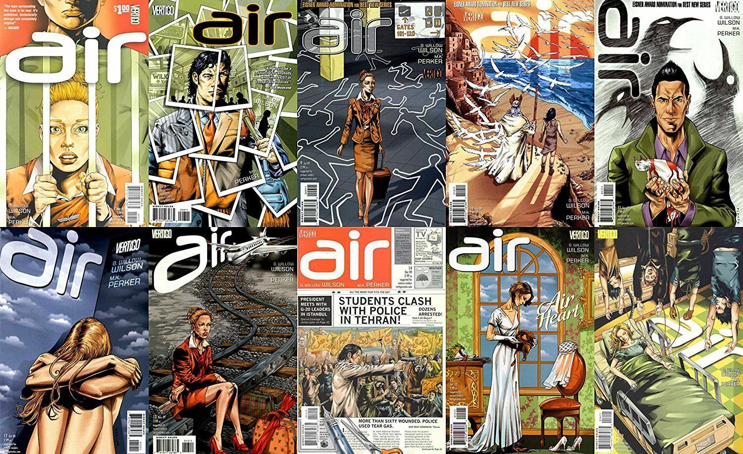 Air #7-20 (2008-2010) Complete Limited Series Vertigo Comics - 14 Comics