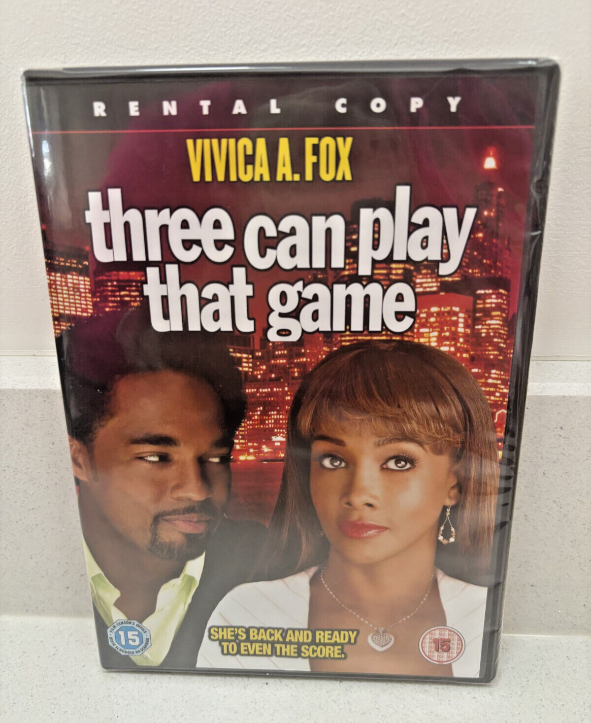 Three Can Play That Game Vivica A. Fox DVD Brand New Factory Sealed