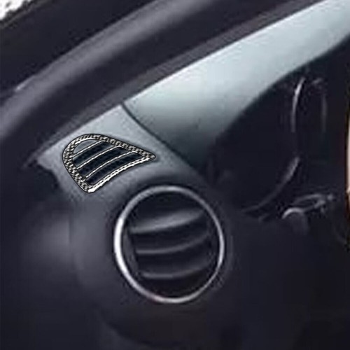 Carbon Fiber Dash Panel Upper Air Vent Outlet Trim For Mazda RX8 RX-8 2004-2008 - Picture 4 of 11