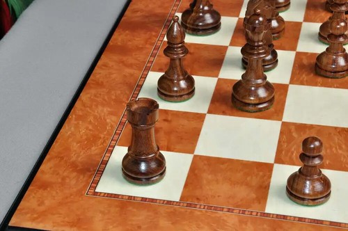 The Modern Chess Set - Pieces Only - 3.75" King - Golden Rosewood - Picture 8 of 12