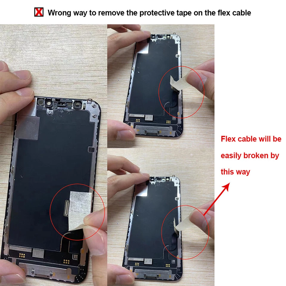 For iPhone XR XS 11 Pro Max 12 Mini 13 14 Plus OLED Display LCD Touch Screen Lot - Image 3 of 4