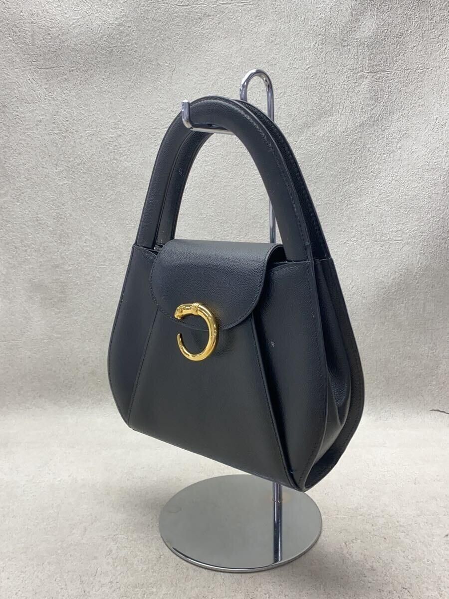 Cartier Handbag Panthère Leather Black Stained Used | eBay Cartier Handbag Panthère Leather Black Stained Used | eBay