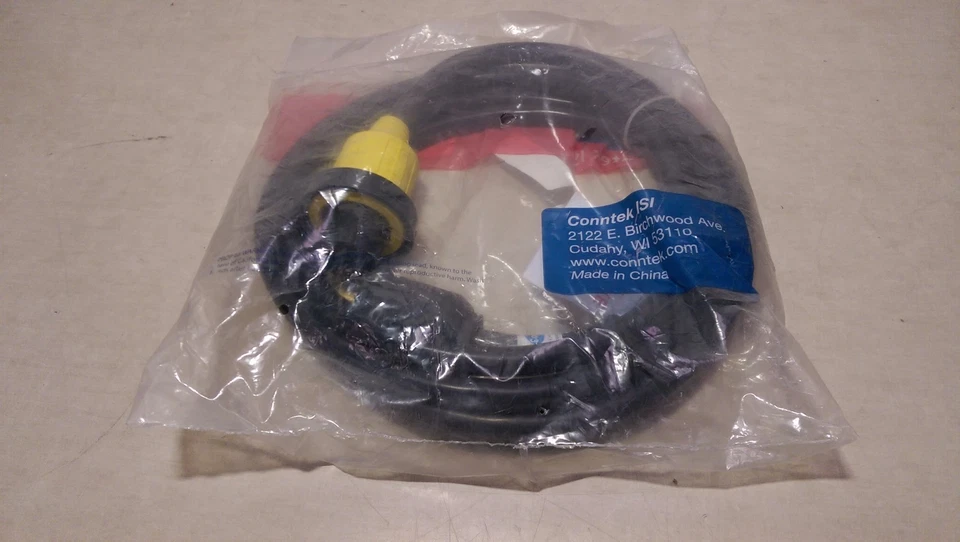 Conntek Outdoor Heavy Duty L14-30 4-Prong Locking Plug 15 Feet - Image 3 of 4