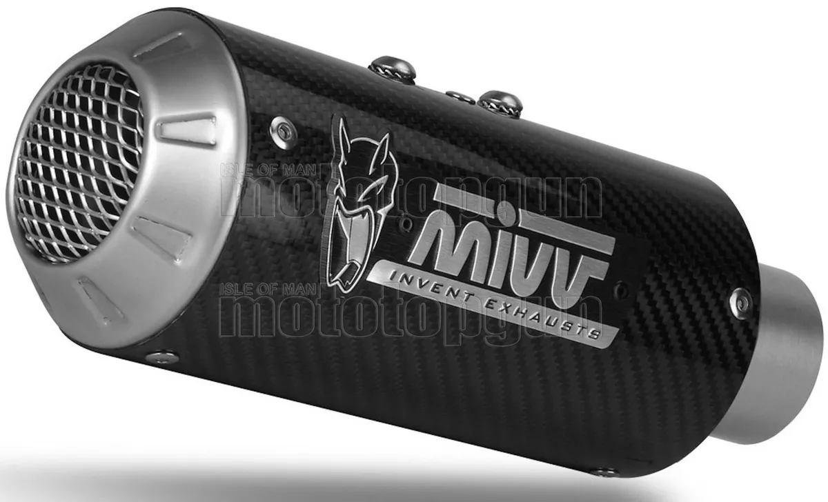 MIVV EXHAUST KIT RACING MK3 CARBON DUCATI MONSTER 821 2014 14 2015