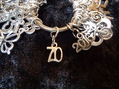 Celebrate Your 70 pound Weight Loss with #70 Charm for Weight Watchers Keychain!