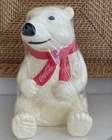 Vintage Coca Cola Vintage 1995 Polar Bear Bank 9" Tall