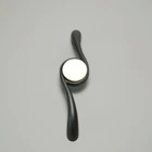 Furniture handles door handle bracket handle MATT BLACK-WHITE WITH PORCELAIN ACCESSORIES
