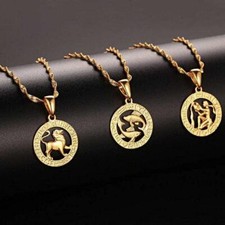 Zodiac Horoscope Necklace