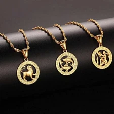 Zodiac Horoscope Necklace