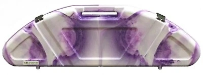 Gold Ring Genesis Hard Bow Case, Purple/White Swirl, NASP, FREE SHIPPING