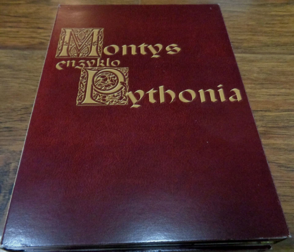MONTYS ENZYKLO PYTHONIA 4 DVD MONTY PYTHON MOVIE BOX SET *PAL* REGION 2 HTF - Image 2 of 4