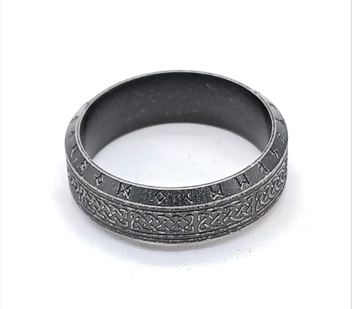 Ultimate Viking Rune Rings Stainless Steel Mens Celtic Norse Pagan Vintage Band - Picture 5 of 40