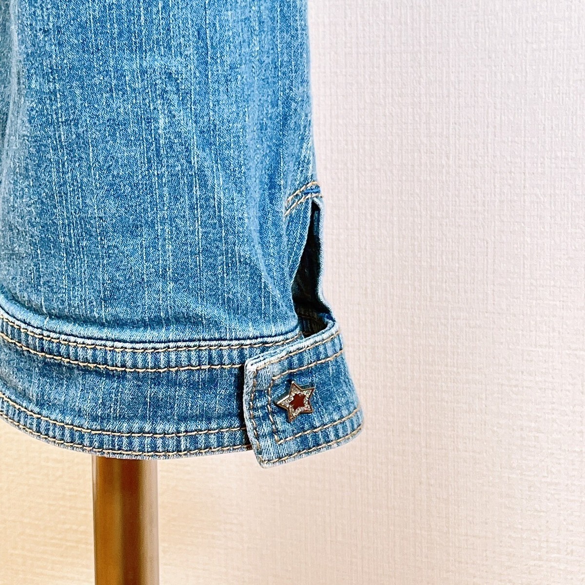 Mezzo Piano Junior Jeans 160cm Berrie Embroidery Kawaii Mezzo Piano Junior Jeans 160cm Berrie Embroidery Kawaii