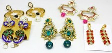 Earrings Dangler combo of 5 pair Wedding Ethnic new Partywear fashion earring