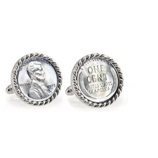 WAR PENNY CUFFLINKS