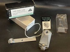 Vintage Camera Flash SEARS ROEBUCK Tower Pocket Flash 8706 With Box