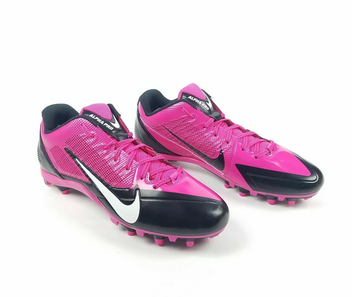 Nike Pink/Black Alpha Pro TD Flywire Cleats | Size 11 Nike Pink/Black Alpha Pro TD Flywire Cleats | Size 11 | eBay main image 2