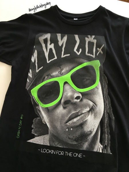 Camiseta marca Cash n Day Lil Wayne Weezy t-shirt shirt top rap hiphop XS