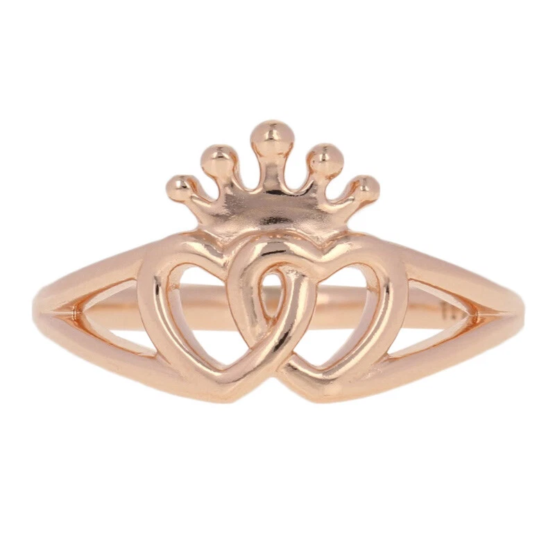 NEW Authentic Pandora Rose United Regal Hearts Ring Silver 52 US 6 187685