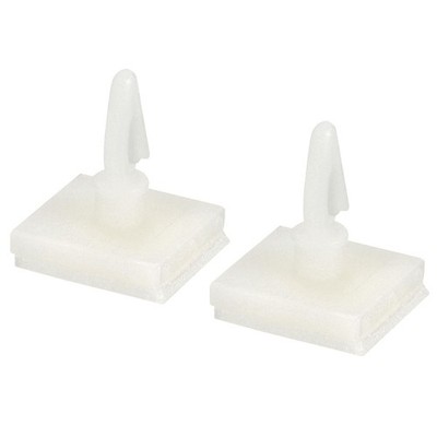10 Pcs 0.25'' Height Adhesive Standoff Reverse Mount Insulation Bracket White