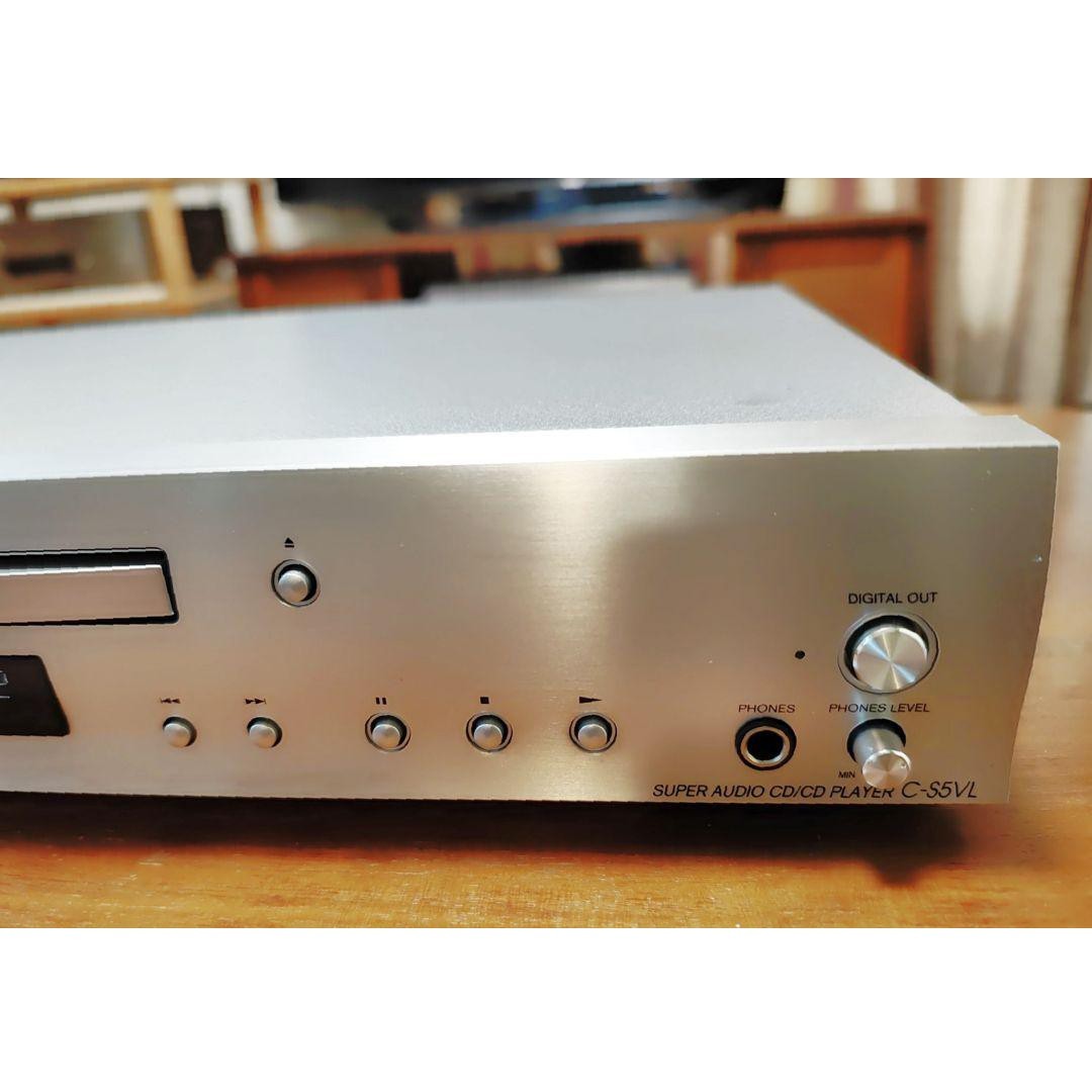 優良美品 ONKYO スーパーオーディオCD/CDプレーヤー C-S5VL(S) Amazon.co.jp: ONKYO スーパーオーディオCD/CDプレーヤー C-S5VL