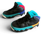 Air Jordan Toddler Black Blue Yellow Sz 7C 401812-065 — photo 5