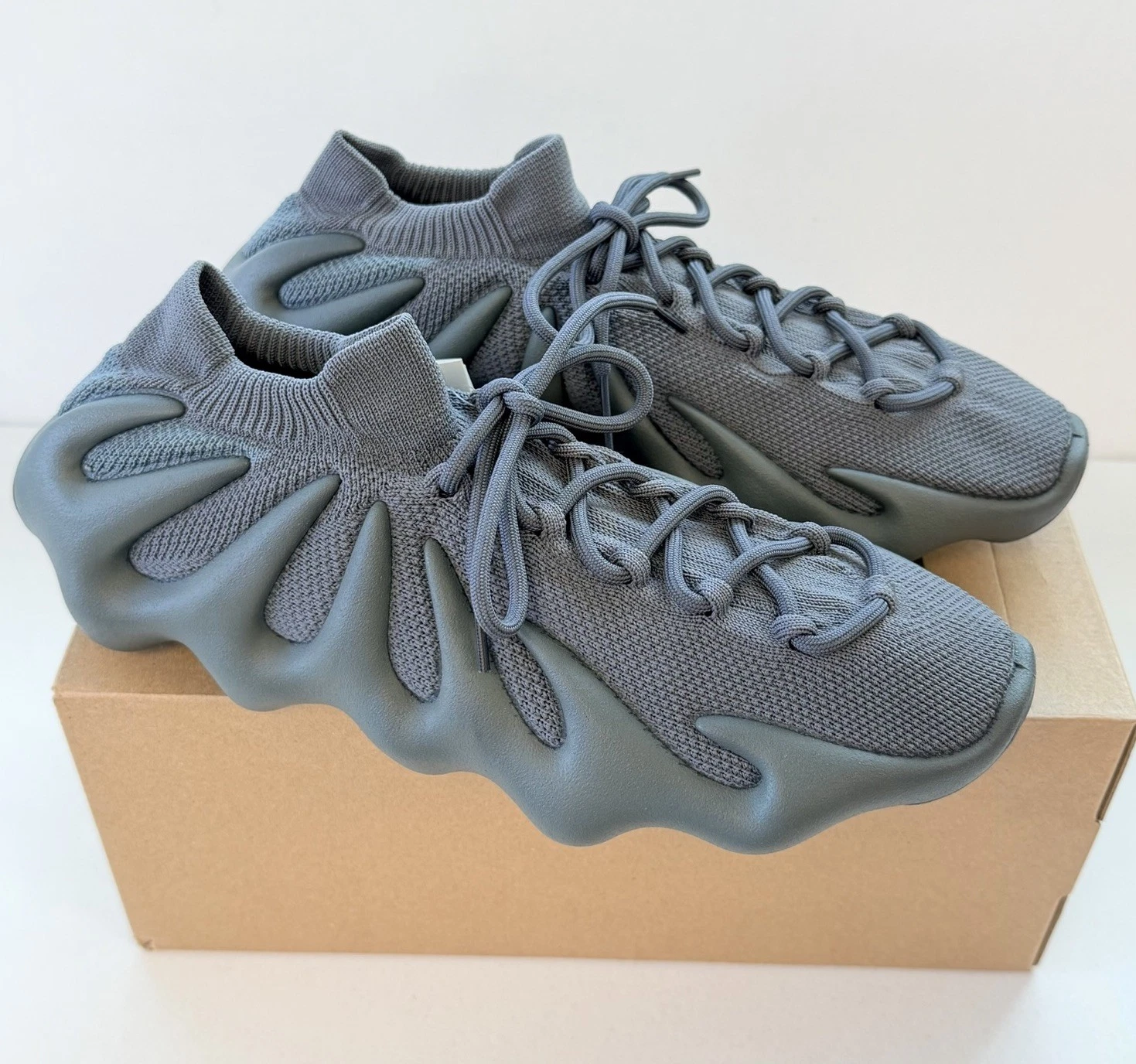 adidas Yeezy 450 Stone Grey Mens Trainers Size UK 11.5 100% Genuine New