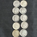 90% Silver Dimes  Selling 10 coins Per Stack.