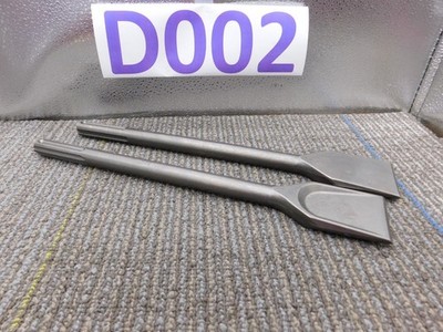 New 2-Pack Bosch 2 Inch x 14 Inch Scaling Chisel SDS-max Hammer Steel - HS1917