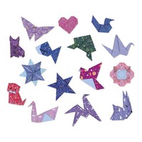 Janod Origami Kit Kinder 200 Blatt Papier 15 Modelle DIY Kreativset Ab 7 Jahre