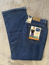 NOS Riders by Lee Jeans Women 12M Blue Mid-Rise Straight Leg Stretch VTG Retro