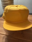 Vintage Blank Hat Snapback Cap Retro Rope Orange 80 90s Capital Caps
