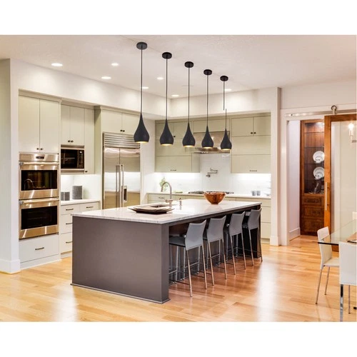 Living District LDPD2001 Nora 1 Light 6 inch Black Pendant Ceiling Light - Picture 2 of 2