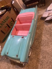Vintage BARBIE 1957 Chevy Bel Air Convertible Car 1988