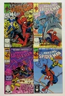 The AMAZING SPIDER MAN # 326 329 335 352 F/VF 1989 90 91 MARVEL Comics LOT EC