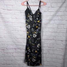 Pink Rose Medium Floral Slip Dress