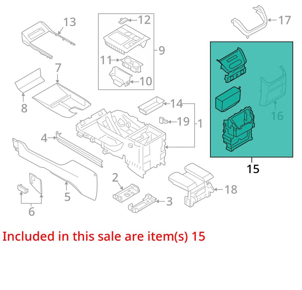 PANEL DE NAVEGACIÓN LINCOLN 2018-2021 ASM JL7Z78045E24HA - NUEVO OEM Foto 3 de 4