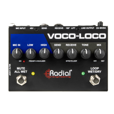 Radial Voco-Loco MK2 Mic Preamp and Effect Loop