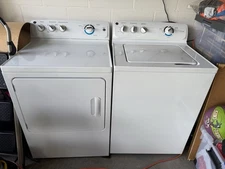 Washer and Dryer General Electric GE