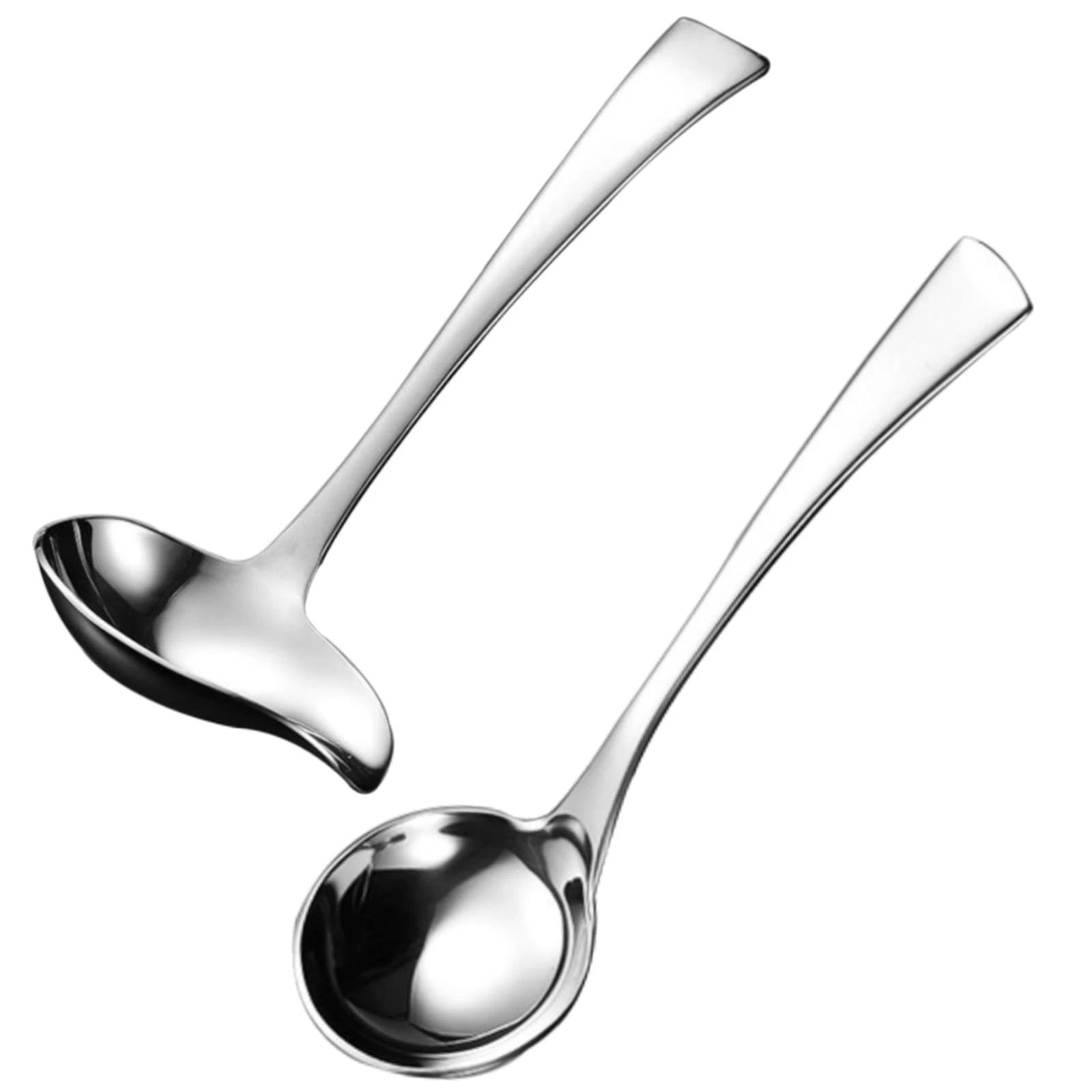 Kitchen Sauce Ladle and Gravy Ladle 18/10 Stainless Steel Heavy Duty 2 PCS
Opens in a new window or