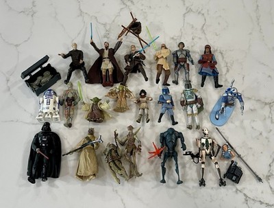 Star Wars 1990-2000 s Hasbro Lot x20: Action Figures/Weapons/Accessories*