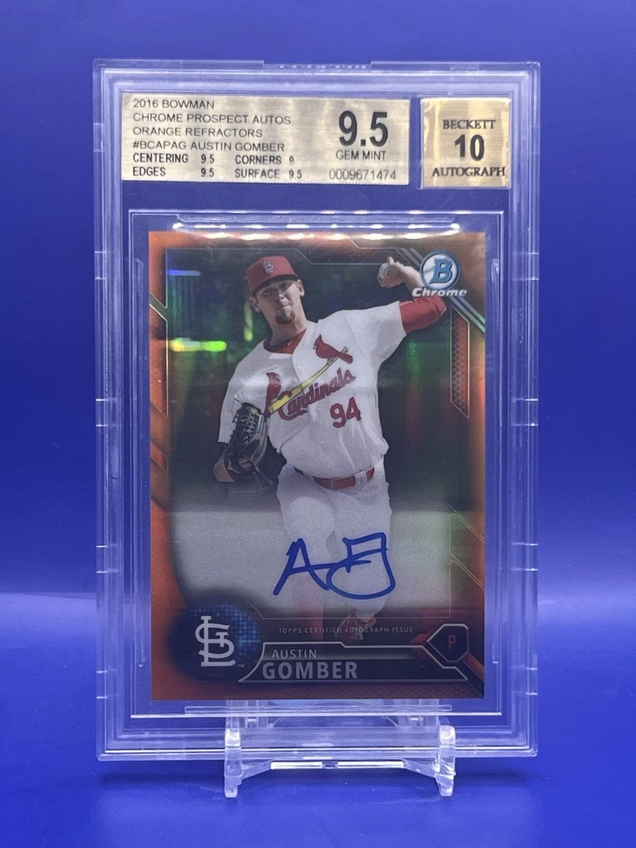 Bowman Grade 9.5 Baseball St. Louis Cardinals Rookie Sports
