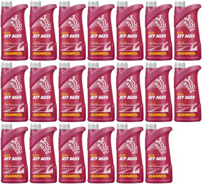 20l Mannol 8212 ATF AG55 Automatikgetriebeöl 20x1l für HYUNDAI Genuine ATF
