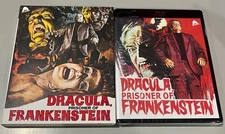 Dracula, Prisoner Of Frankenstein Blu Ray + Slipcover Jess Franco Severin Films