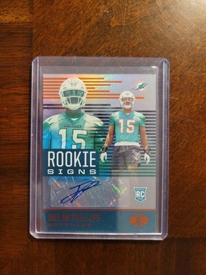 2021 Panini Illusions Jaelan Phillips Auto #RS-JP