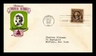 US COVER SAMUEL CLEMENS FAMOUS AMERICANS FDC SCOTT 863 TORKEL GUNDEL CACHET